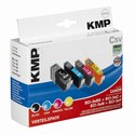 sada alternativních inkoustových tiskových kazet značky KMP (27ml.)