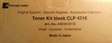 černá originální tonerová kazeta CLP4316 (6000s.)
